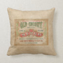 Recherche de vintage de la publicité coussins Toile de jute