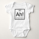 Recherche de table périodique bébé vêtements Geek