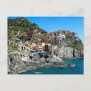 Recherche de terre de manarola cinque cartes postales Europe