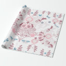 Recherche de palette papier cadeau Botanique