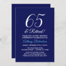 Recherche de 65 anniversaire invitations Retraite