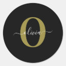 Recherche de monogram black autocollants Monogrammé