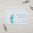 Recherche de corps humain cartes visite Pieds
