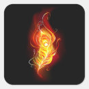 Recherche de oiseau de phoenix autocollants Feu