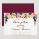 Recherche de orange quinceanera invitations Quinceañera