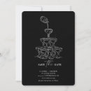 Recherche de champagne cartes invitations Noir et blanc