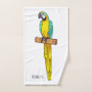 Recherche de ara bleu et jaune Oiseau
