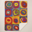 Zoek naar cirkels dekens Abstracte kunst