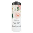 Recherche de faveur tasses Bridesmaid
