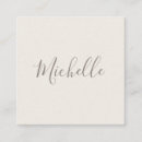 Recherche de minimalistic visitenkarten Pour elle