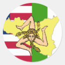 Recherche de sicilien autocollants Italia