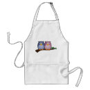 Recherche de hibou mignon tabliers Rose
