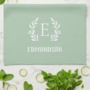 Recherche de sage cuisine linges Monogrammé