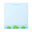 Recherche de grenouille blocsnotes Enfants