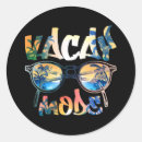 Recherche de voyage drôle autocollants Plage