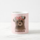 Recherche de ours rose tasses Monogramme
