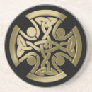 Recherche de symbole celtique noeud de dessous de verres Irlandais