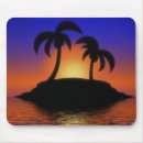 Zoek naar palm tree muismatten Zonsondergang