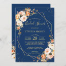 Recherche de gold frame bridal shower invitations Chute