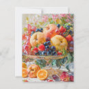 Recherche de fruit vintage cartes postales Renoir