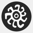Recherche de symbole soleil autocollants Tribal