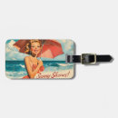 Recherche de pin up bagages étiquettes Vacances
