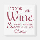 Recherche de vin drôle magnets Typographie