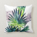 Recherche de feuille palmier coussins Crépuscule