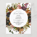Recherche de blush floral bridal shower invitations Moderne