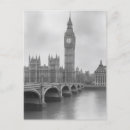 Recherche de londres noir et blanc cartes postales Vintage