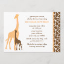 Recherche de girafe adorable invitations Garçons