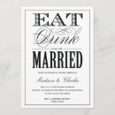 Recherche de décembre mariage invitations Vintage