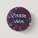 Zoek naar presidentieel buttons Campagne