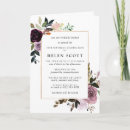 Recherche de mauve anniversaire invitations Rose