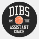 Recherche de basket de femmes autocollants Entraîneur