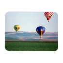 Recherche de ballons colorés magnets Montgolfière
