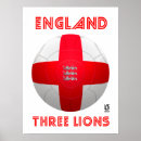 Recherche de trois lions posters Football