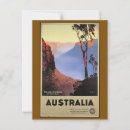 Recherche de l australie cartes postales Illustration
