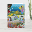 Recherche de barrière corail vœux cartes Tropical