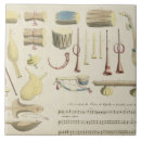 Recherche de instrument de musique carreaux Musical