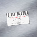 Recherche de leçons de piano cartes visite Professeur de musique