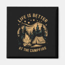 Recherche de feu de camp magnets Randonnée