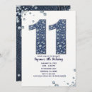 Recherche de 11 anniversaire invitations Moderne