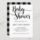 Recherche de buffalo plaid invitations Baby