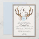 Recherche de antler baby shower invitations Pour enfants