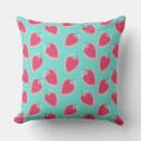Recherche de nourriture mignonne coussins Fruité