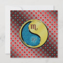 Recherche de scorpions vœux cartes Yin yang