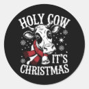 Recherche de vache père noël autocollants Famille
