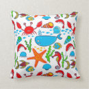 Recherche de motif de vie marine coussins Mignon