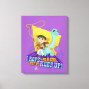 Recherche de toile le min Cowgirl heureuse sur dinosaure